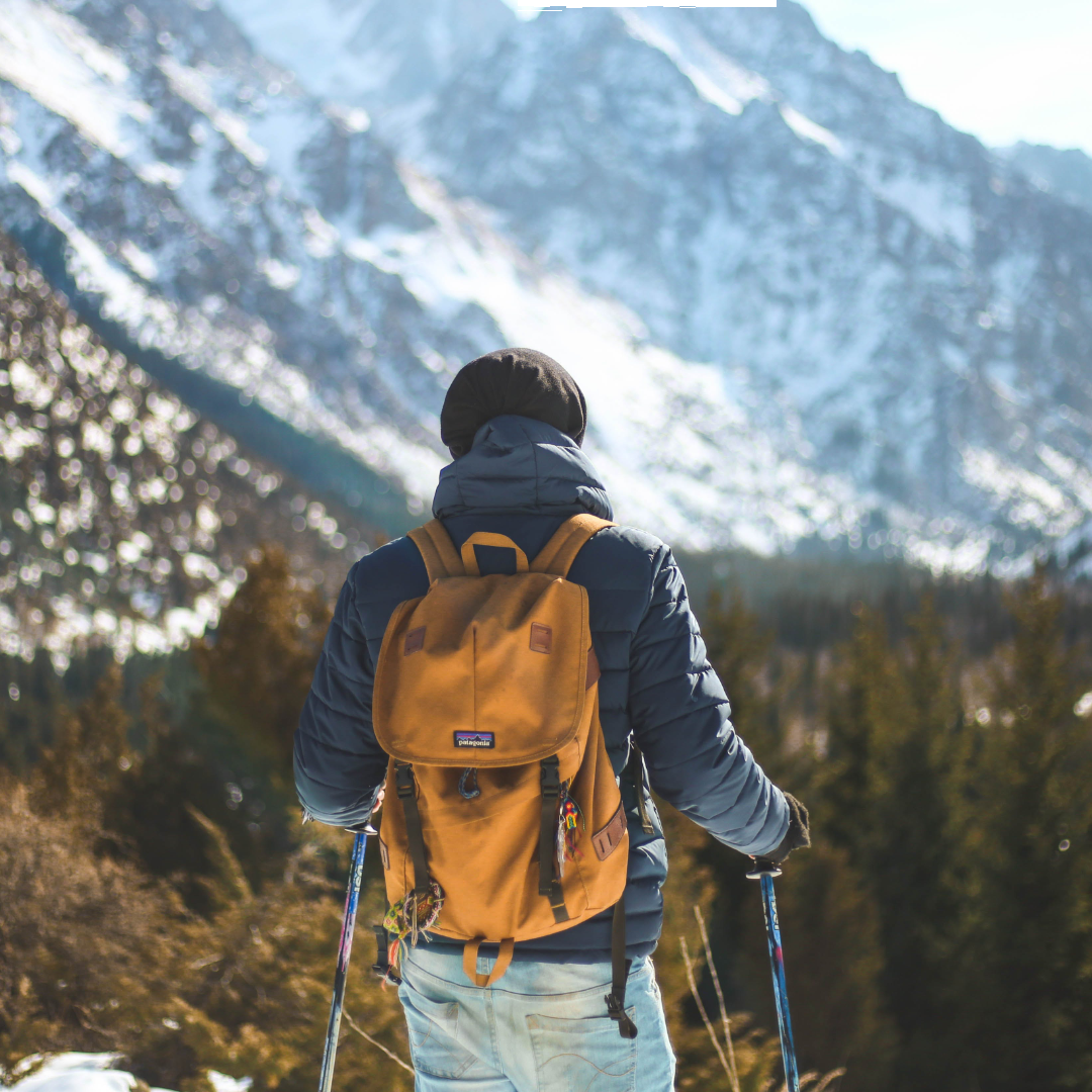 Man Hiking In Mountains | Blog Post